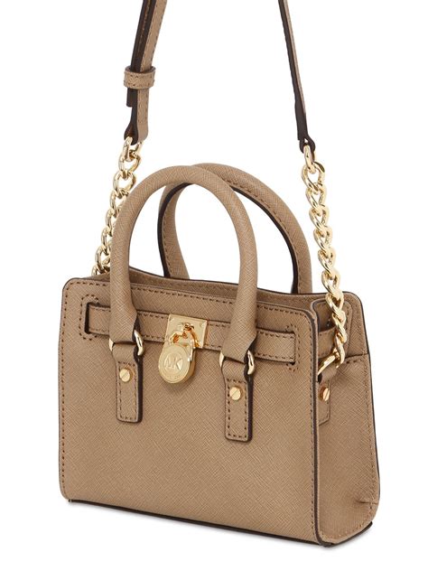 mini hamilton bag michael kors|Michael Kors Hamilton studded bag.